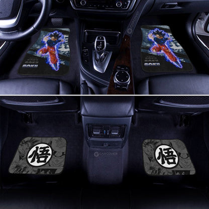 Dragon Ball Car Mats Goku Ultra Instinct Car Floor Mats Anime Dragon Ball Car Floor Mats