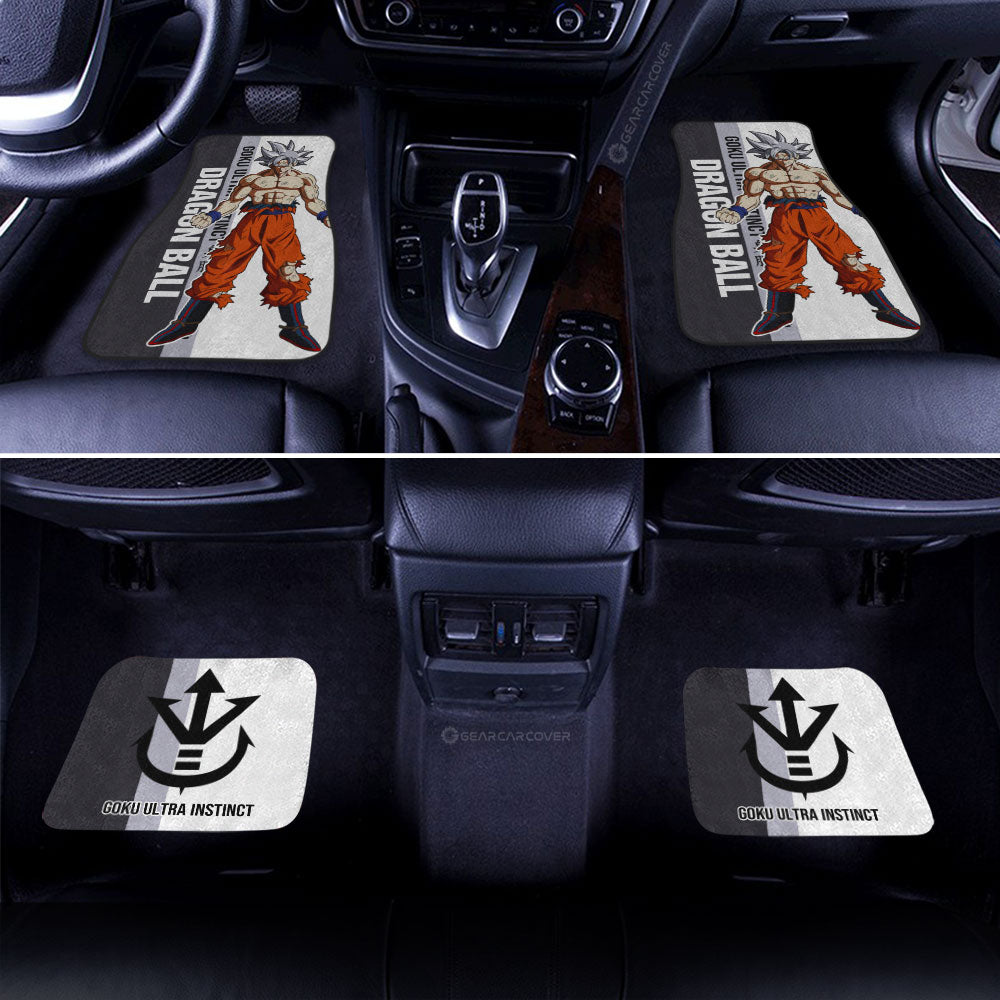 Dragon Ball Car Mats Goku Ultra Instinct Car Floor Mats Car For Fans Car Floor Mats