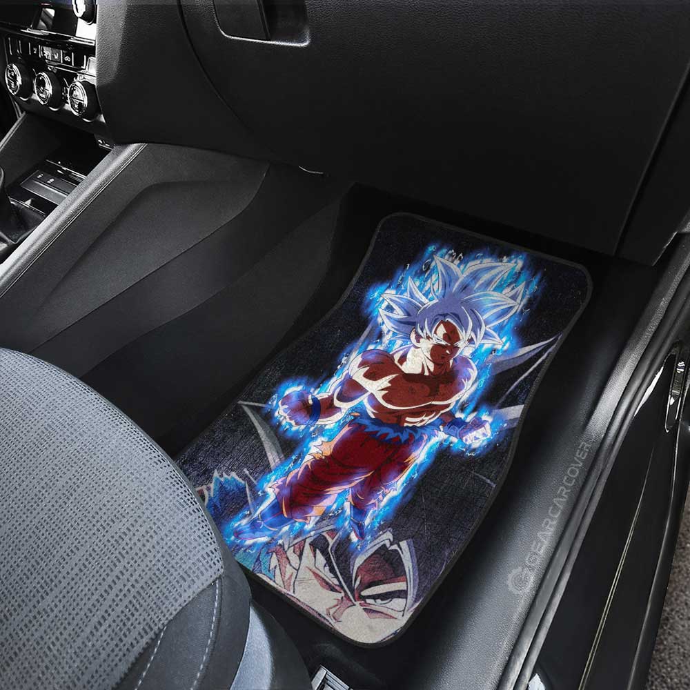 Dragon Ball Car Mats Goku Ultra Instinct Car Floor Mats Demon Slayer Car Floor Mats