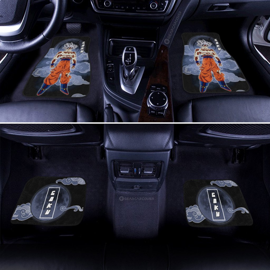 Dragon Ball Car Mats Goku Ultra Instinct Car Floor Mats Dragon Ball Anime Car Perfect Gift For Fan