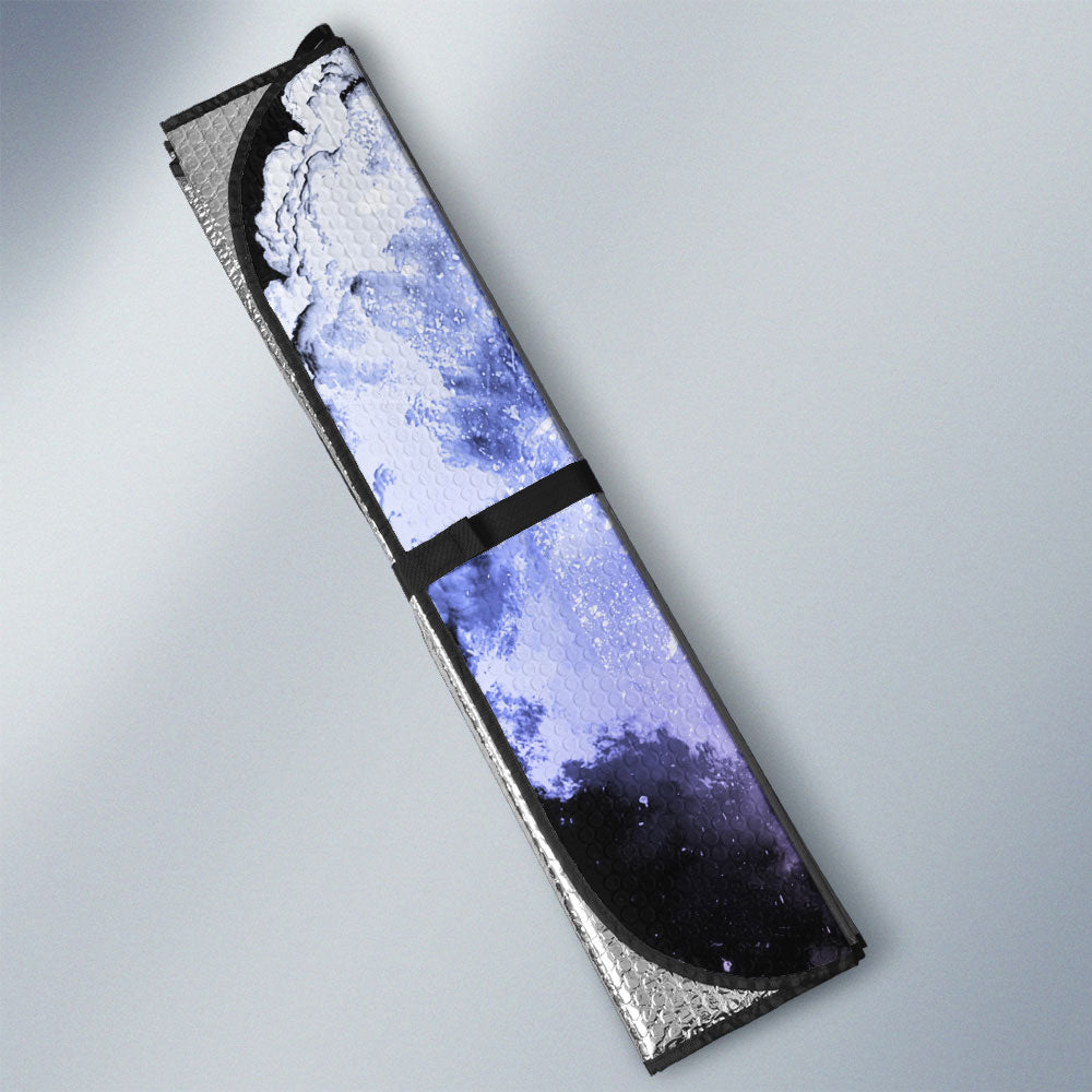 Goku Ultra Instinct Car Sunshade Custom Anime Car Accessories