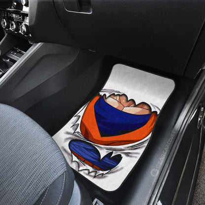 Dragon Ball Car Mats Goku Uniform Car Floor Mats Dragon Ball AnimeFloor Mats