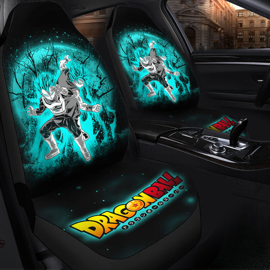 Goku Vegeta Moonlight Car Seat Covers