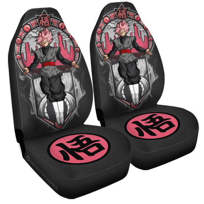 Dragon Ball Car Seat Covers Goku Black Rose Mountain View Dragon Ball Pattern Seat Covers Gray Pink