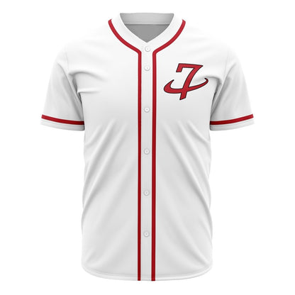 Dragon Ball Baseball Jersey Goku Universe 7 Dragon Ball Jersey Shirt White Red Unisex Adult New Release