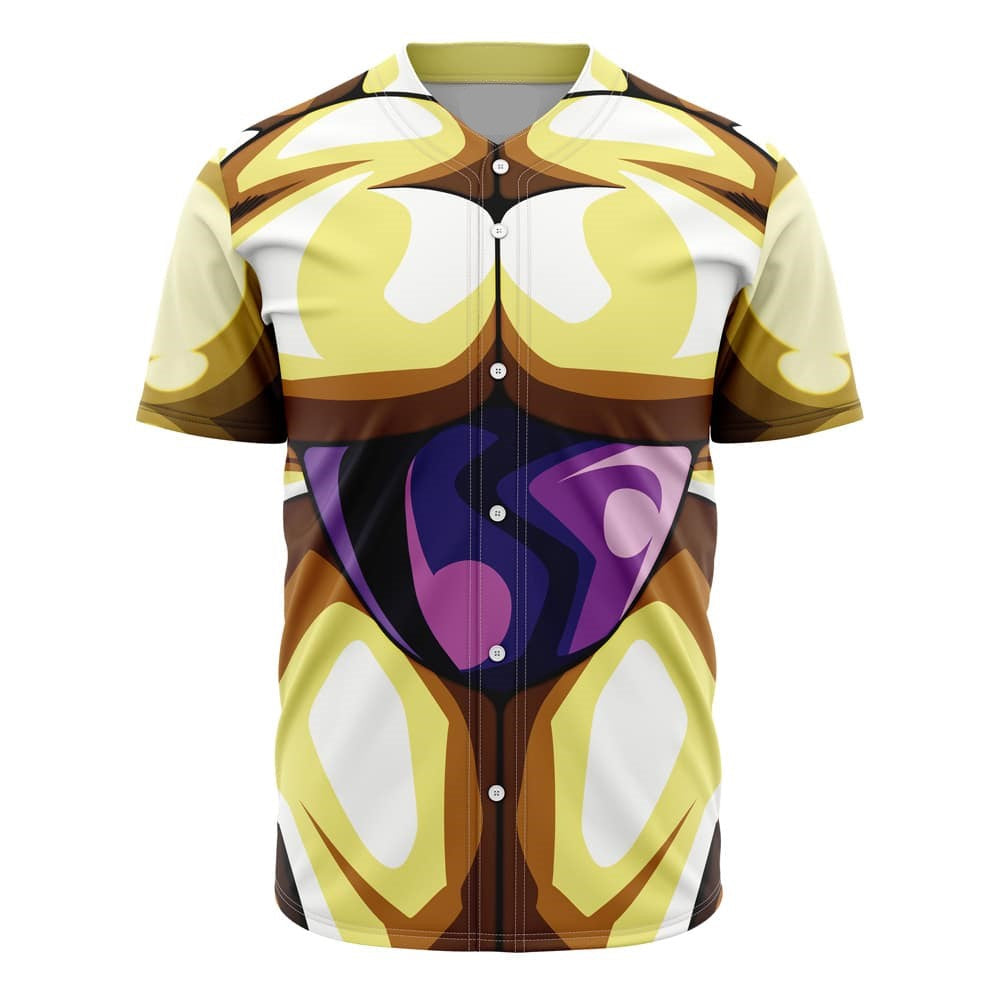 Dragon Ball Baseball Jersey Golden Frieza Costume Dragon Ball Jersey Shirt Colorful Unisex Adult New Release