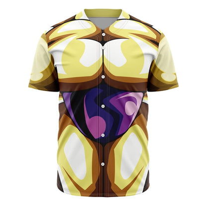 Dragon Ball Baseball Jersey Golden Frieza Costume Dragon Ball Jersey Shirt Colorful Unisex Adult New Release