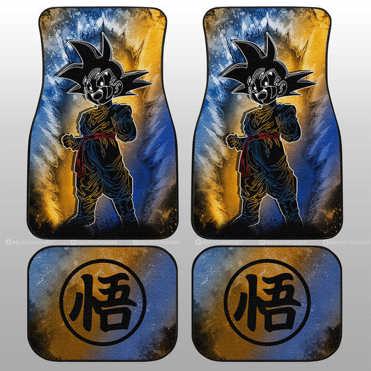 Dragon Ball Car Mats Goten Car Floor Mats Anime Car Floor Mats