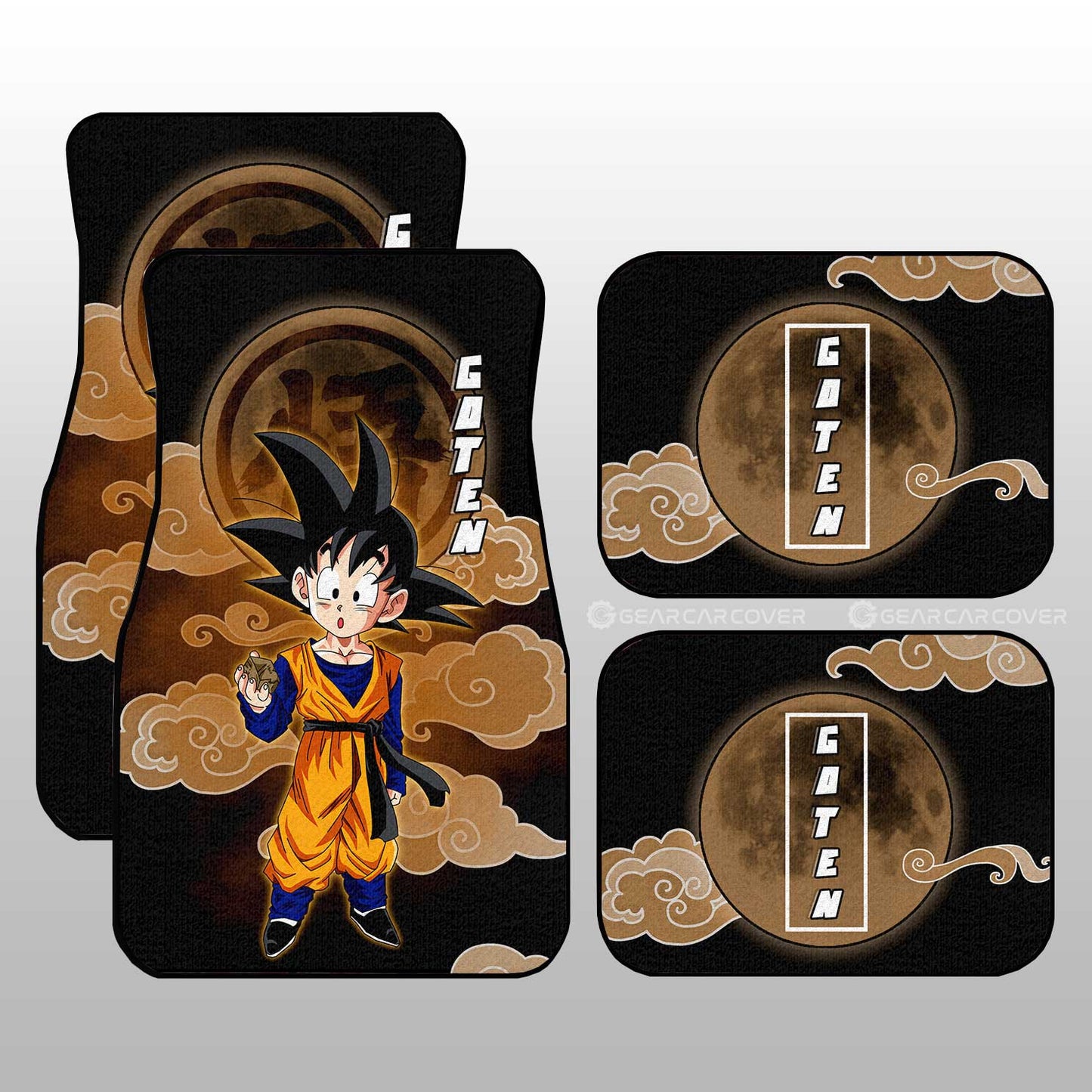 Dragon Ball Car Mats Goten Car Floor Mats Demon Slayer Car Floor Mats