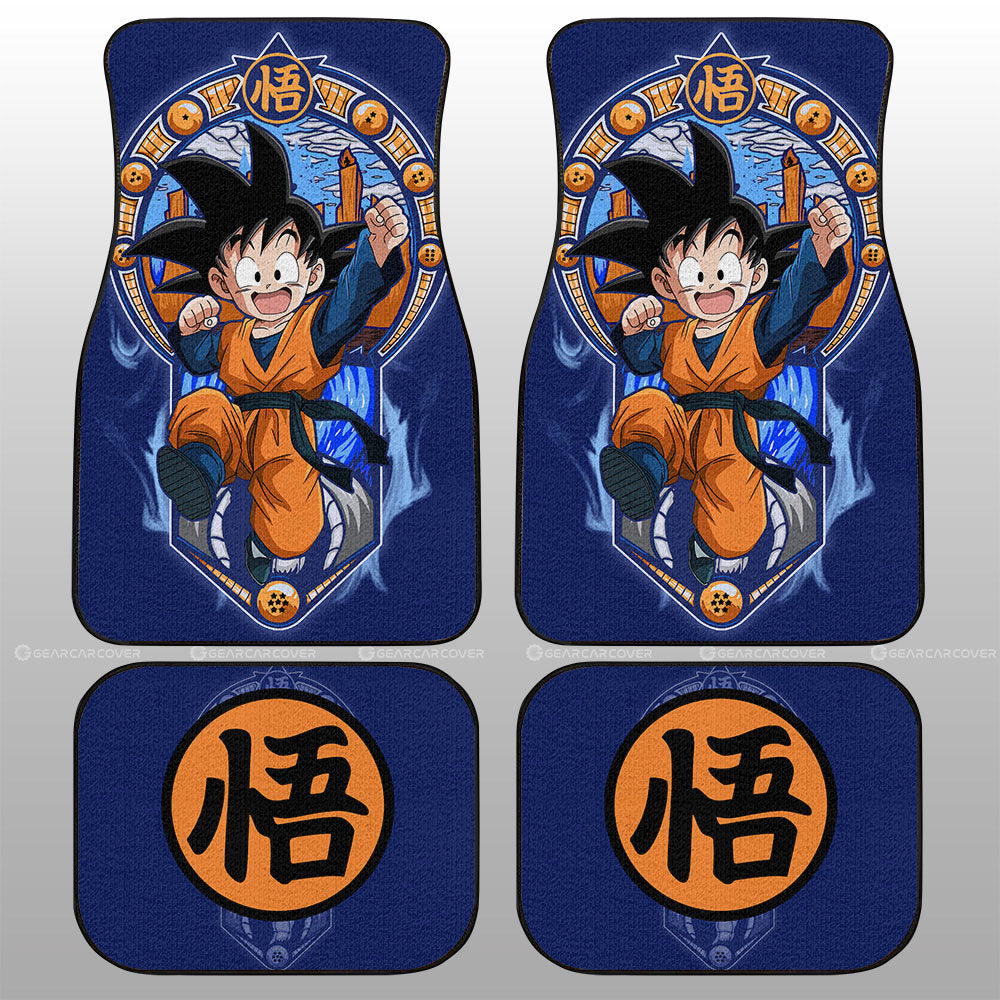 Dragon Ball Car Mats Goten Car Floor Mats Car Interior Floor Mats