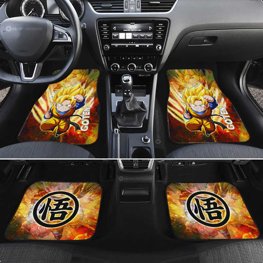 Dragon Ball Car Mats Goten Car Floor Mats Dragon Ball Anime Car Floor Mats