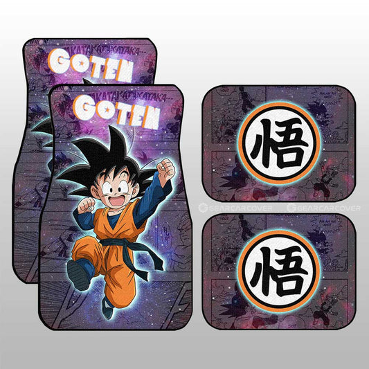 Dragon Ball Car Mats Goten Car Floor Mats Galaxy Style Car Floor Mats