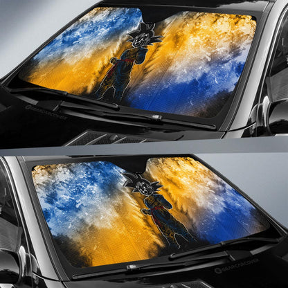 Goten Car Sunshade Custom Anime Car Accessories