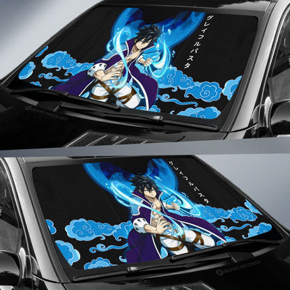 Gray Car Sunshade Custom Car Accessories