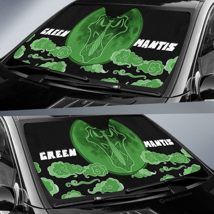 Green Mantis Car Sunshade Custom Car Accessories