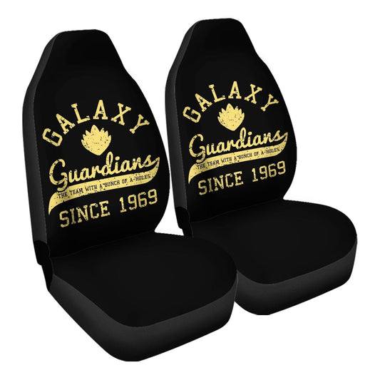 Guardians Of The Galaxy Car Seat Covers MV Galaxy Guardian Since 1969 Seat Covers Black