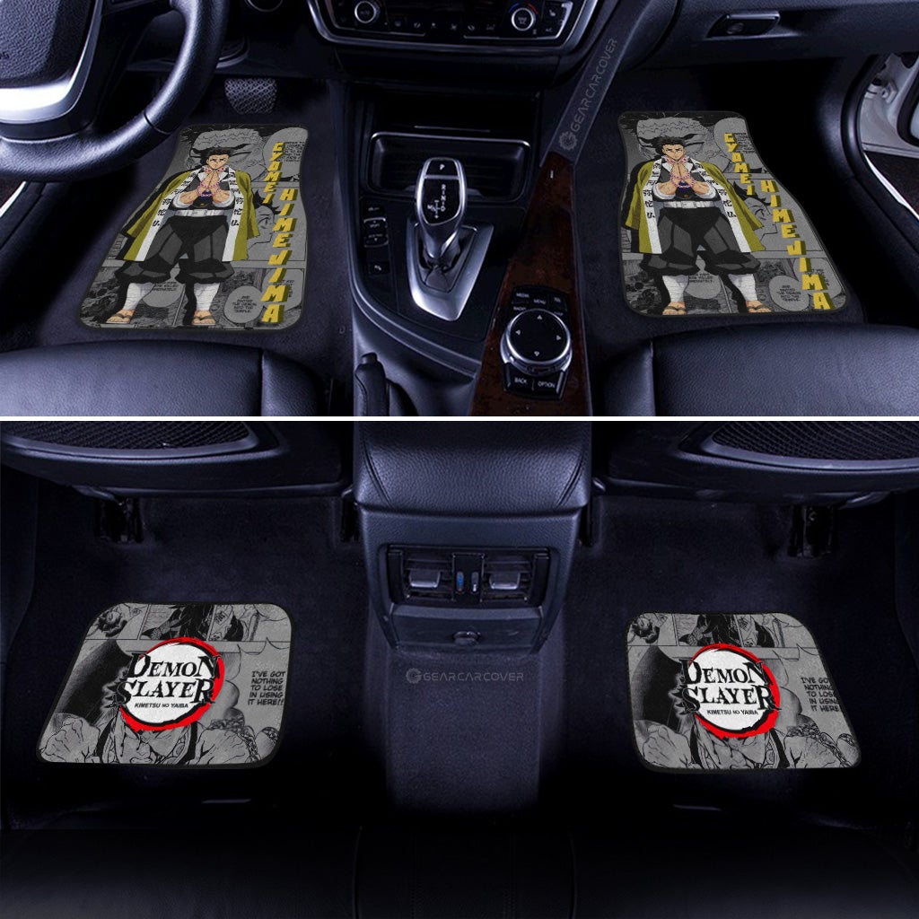 Demon Slayer Car Mats Gyomei Himejima Car Floor Mats Mix Mangas Floor Mats