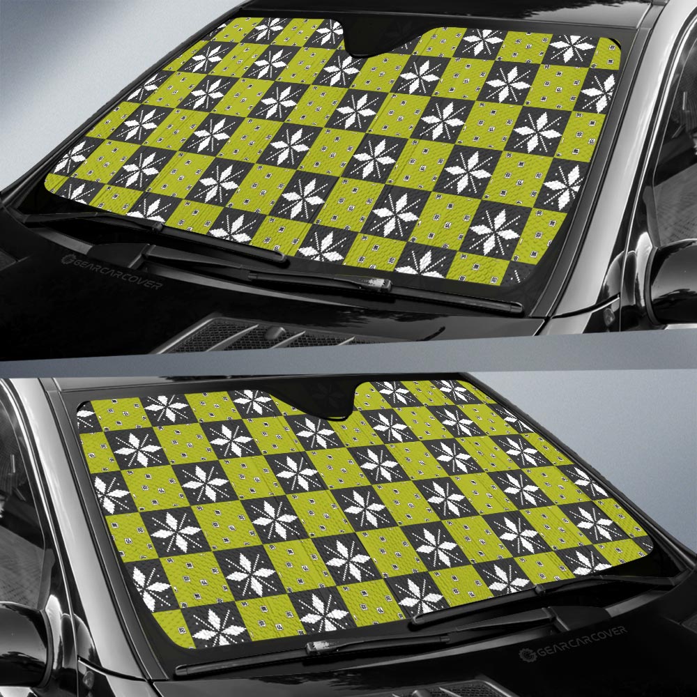 Gyomei Himejima Car Sunshade Custom Anime Car Accessories