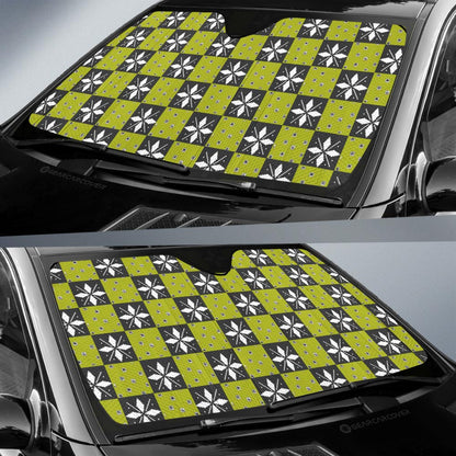 Gyomei Himejima Car Sunshade Custom Anime Car Accessories