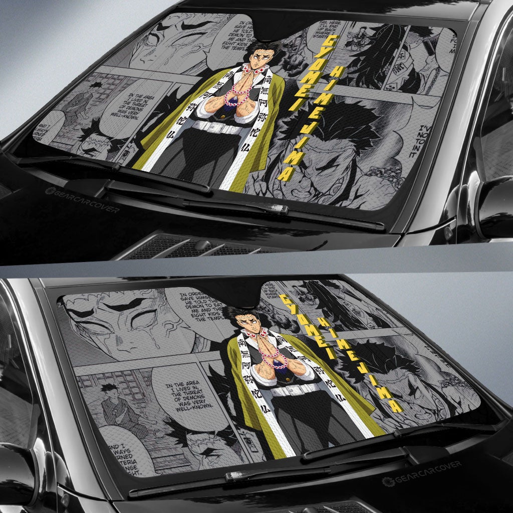 Gyomei Himejima Car Sunshade Custom Mix Mangas