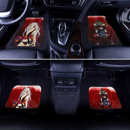 Demon Slayer Car Mats Gyutaro And Daki Car Floor Mats Demon Slayer Anime Floor Mats