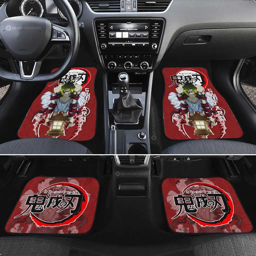 Demon Slayer Car Mats Gyutaro Car Floor Mats Demon Slayer Car Floor Mats