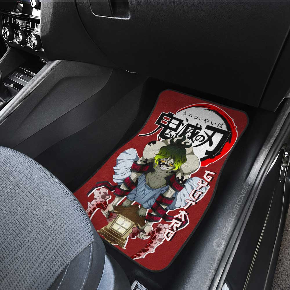 Demon Slayer Car Mats Gyutaro Car Floor Mats Demon Slayer Car Floor Mats