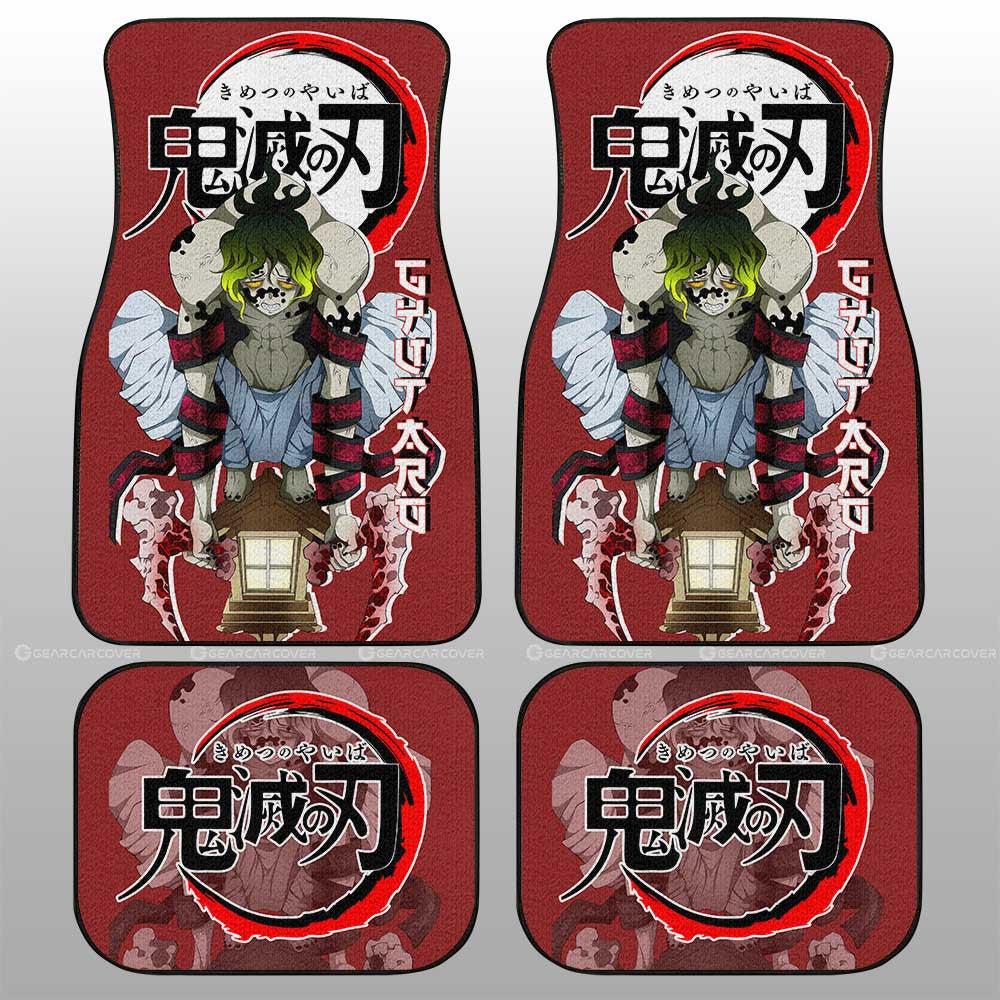 Demon Slayer Car Mats Gyutaro Car Floor Mats Demon Slayer Car Floor Mats