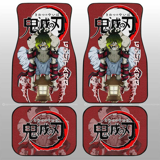 Demon Slayer Car Mats Gyutaro Car Floor Mats Demon Slayer Car Floor Mats