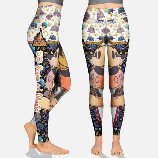 MM Leggings MM 50 Years Of Magic High Waisted Legging Colorful For Women