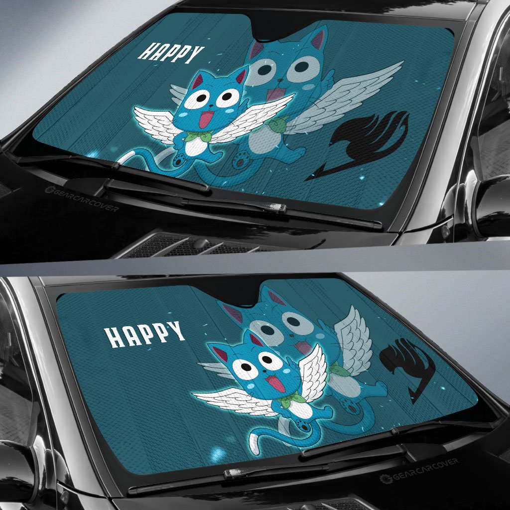 Happy Car Sunshade Custom Car Accessories