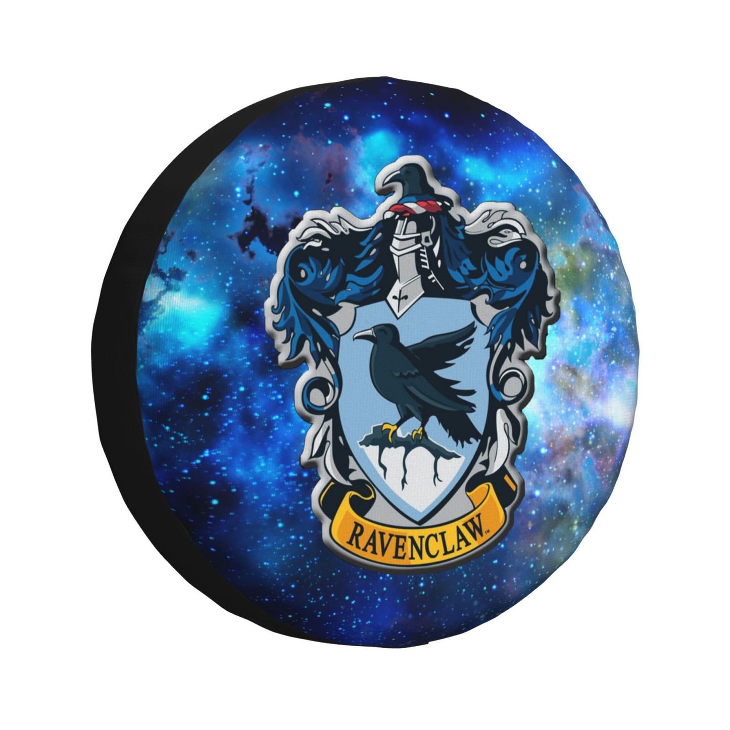 HP Spare Tire Cover Revenclaw House Crest Symbol Galaxy Tire Covers Blue