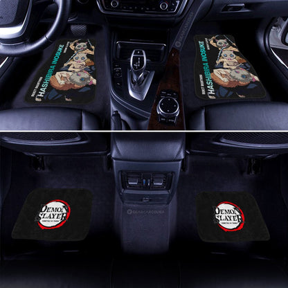 Demon Slayer Car Mats Hashibira Inosuke Car Floor Mats Demon Slayer Car Floor Mats