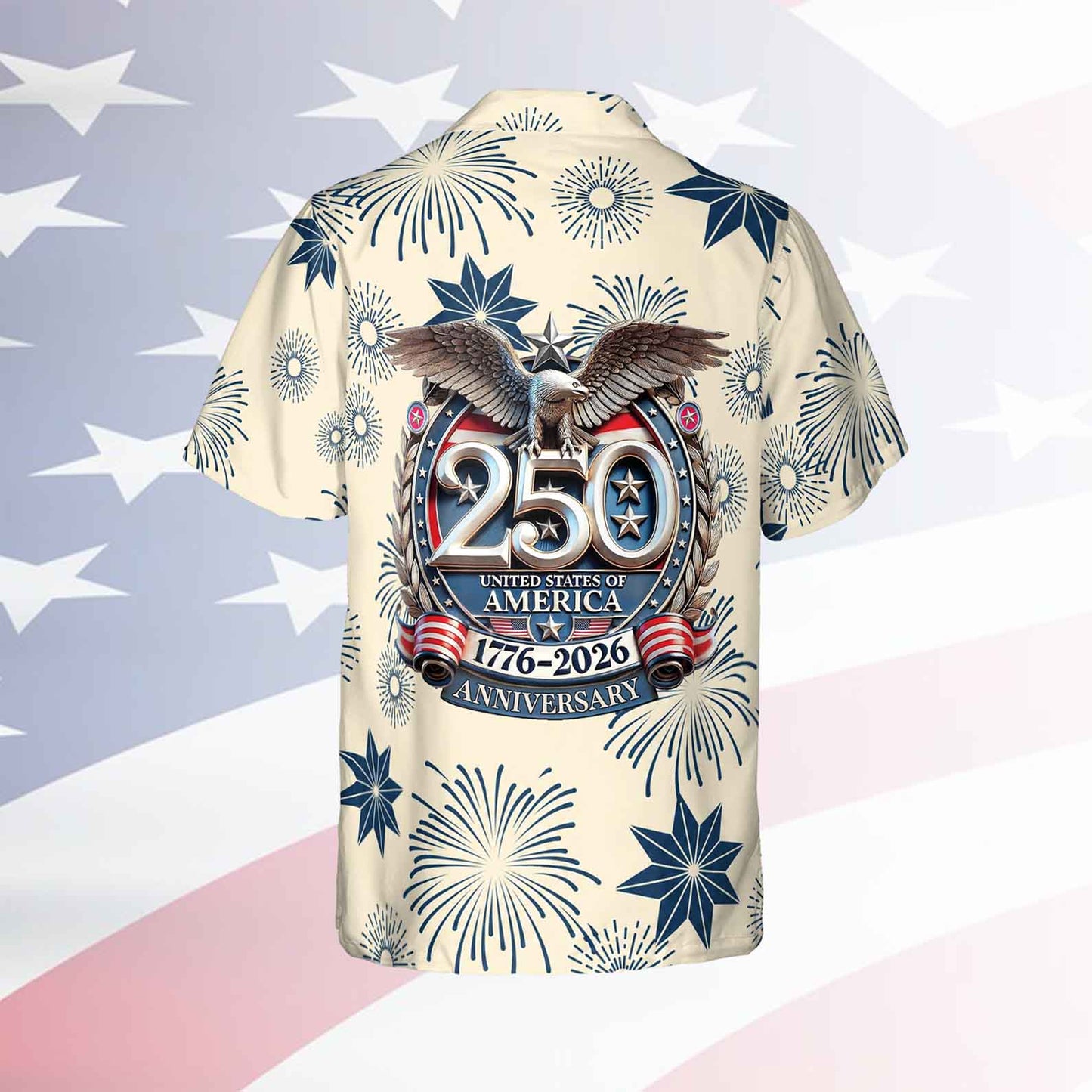 USA 250th Anniversary 1776–2026 Hawaiian Shirt, Patriotic 4th Of July Hawaii Shirt 685069