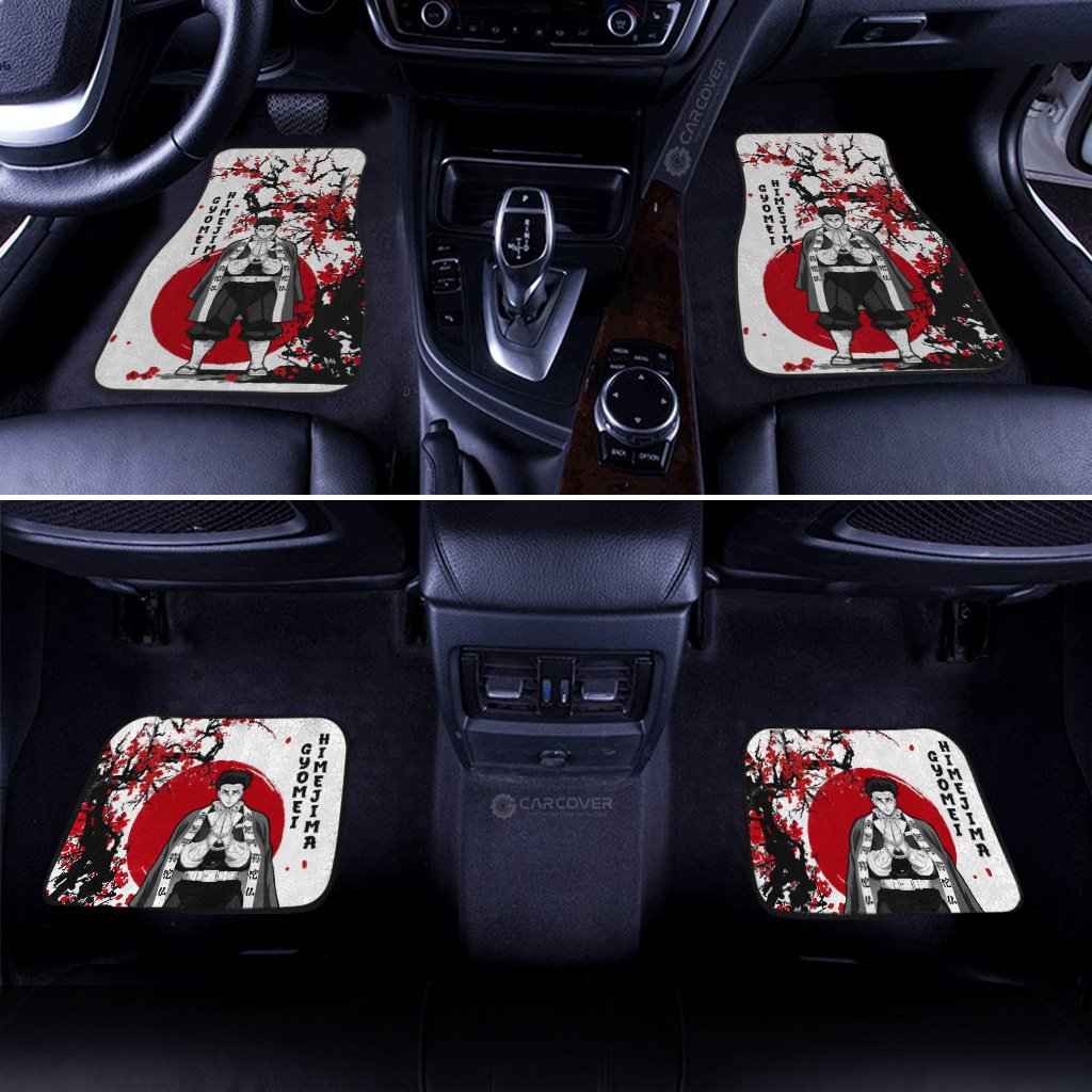 Demon Slayer Car Mats Himejima Car Floor Mats Japan Style Car Interior Floor Mats