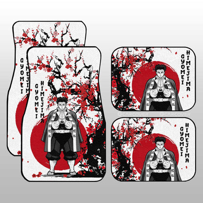 Demon Slayer Car Mats Himejima Car Floor Mats Japan Style Car Interior Floor Mats