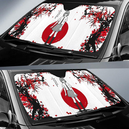 Hinata Tachibana Car Sunshade Custom Japan Style Car Accessories