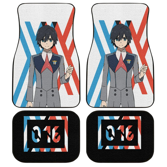 Darling In The Franxx Car Mats Darling In The Franxx Hiro Code 016 Car Floor Mats Colorful