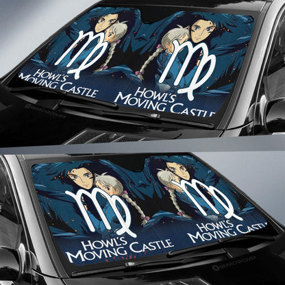 Howl's Moving Castle Car Sunshade Custom Car Accessories