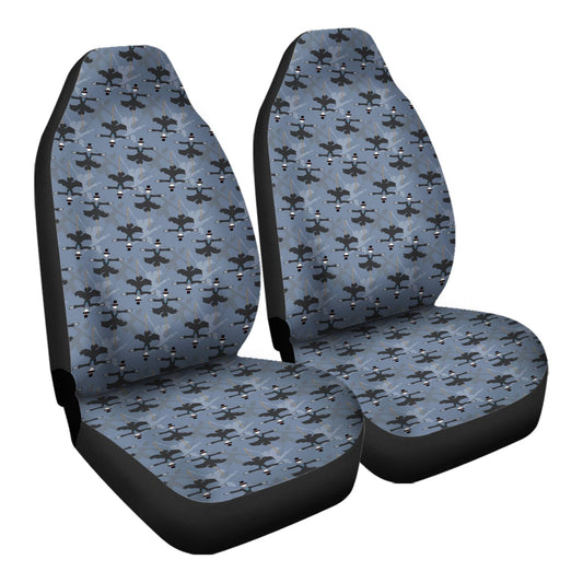 SGhibli Car Seat Covers The Scarecrow Prince Pattern Seat Covers Gray