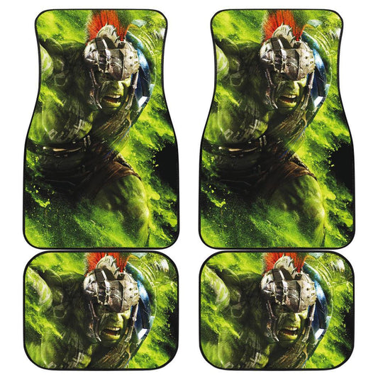 MV Car Floor Mats MV Hulk The Fighter From Thor Ranarok Car Mats