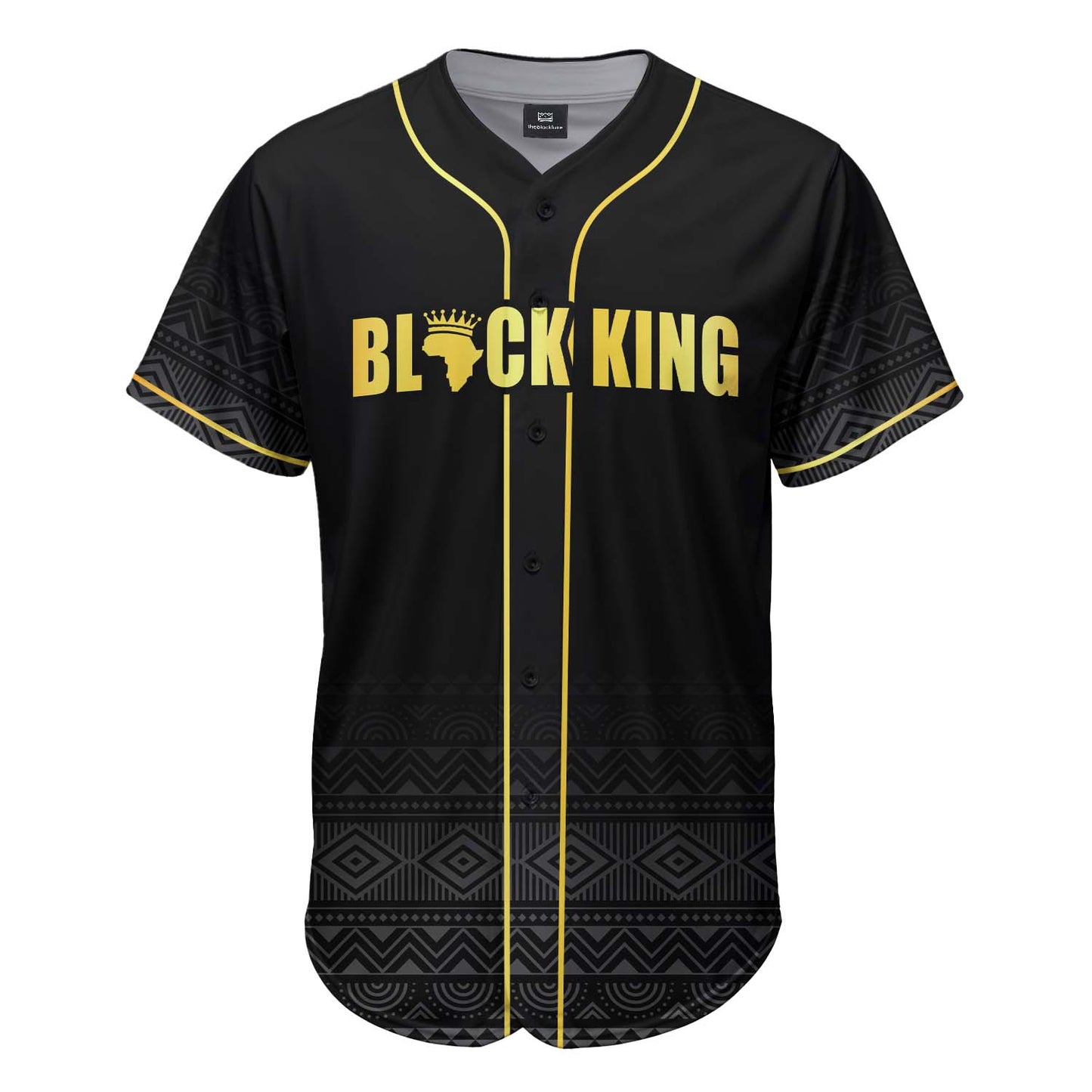 Black King I Am Who I Am - African American Baseball Jersey - Gift for Black Dad, Grandpa, Husband