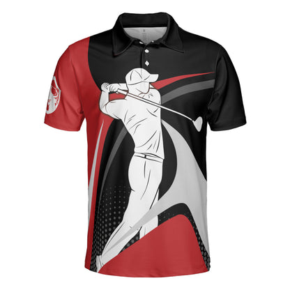 Golf Polo Shirt I Just Dont Know Anyone Better Golf Shirts Black Red For Men