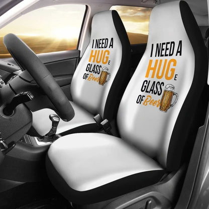 Beer Car Seat Covers I Need A Huge Glass Of Beed Seat Covers White
