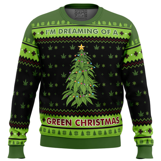 I'm Dreaming of a Green Christmas Ugly Christmas Sweater
