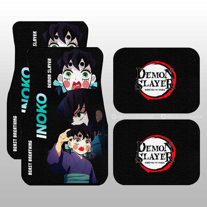 Demon Slayer Car Mats Inoko Car Floor Mats Demon Slayer Car Floor Mats