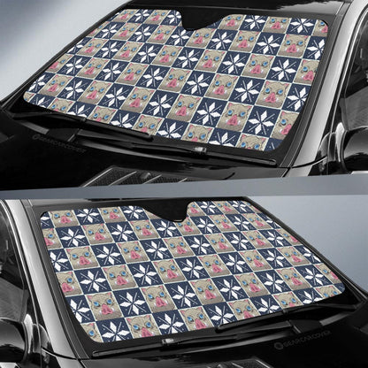 Inosuke Hashibira Car Sunshade Custom Anime Car Accessories