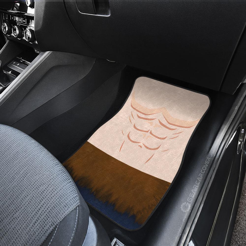 Demon Slayer Car Mats Inosuke Uniform Car Floor Mats Demon Slayer Car Floor Mats