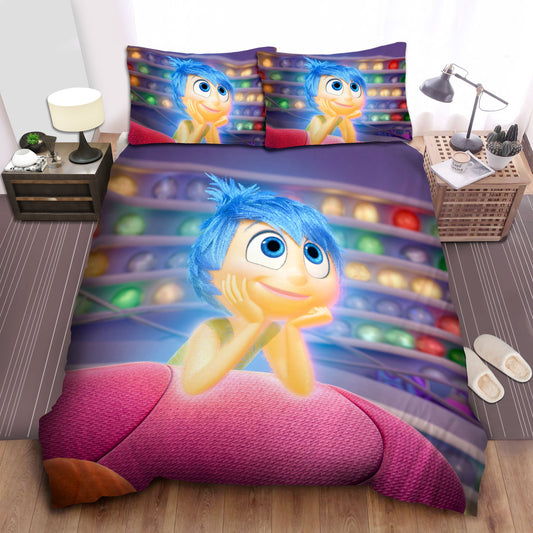 Inside Out Bedding Set DN Joy Emotion Of Riley Duvet Covers Colorful Unique Gift