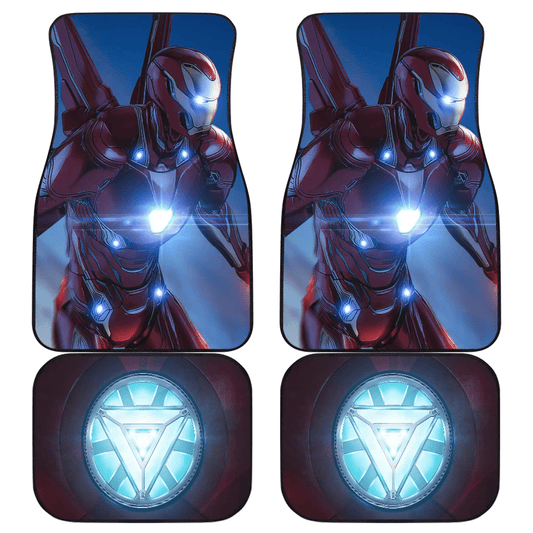 MV Car Floor Mats MV IronMan Avengers Final Suit Mark 50 Car Mats